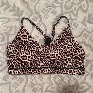 ZYIA Leopard Print Women's Bralette/Sports bra
